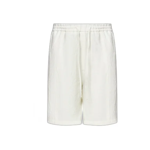 Pleat Detailed Drawstring Shorts