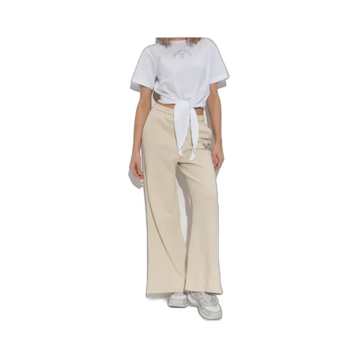 T-Shirt With Decorative Front Tie