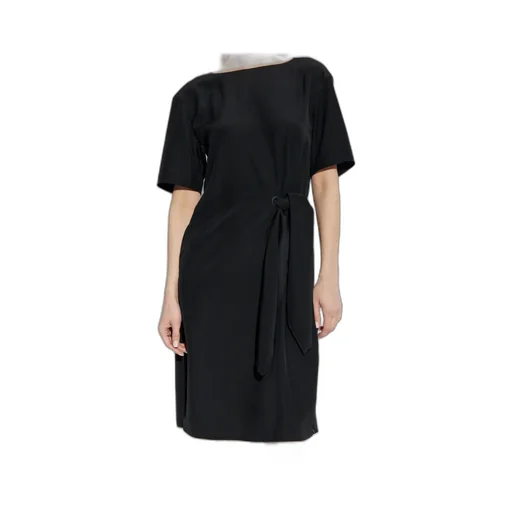 Dress With Decorative Side Tie