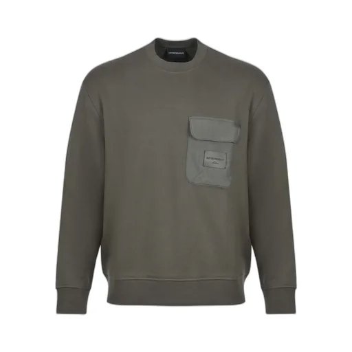 Logo Patch Crewneck Sweatshirt