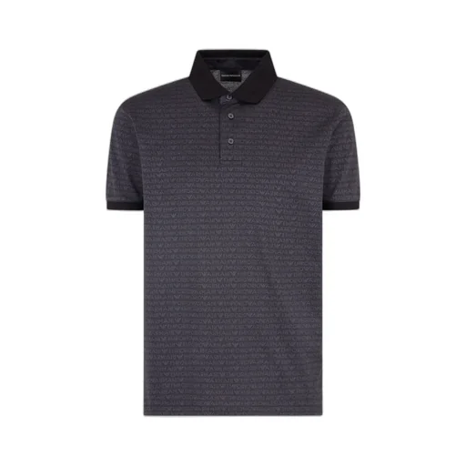Logo-Jacquard Polo Shirt
