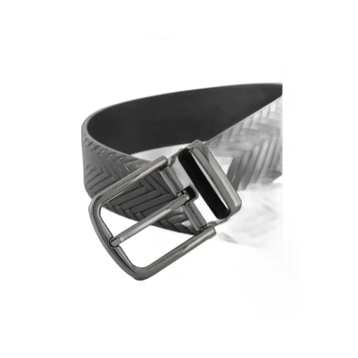 Braided Printed Leather Belt