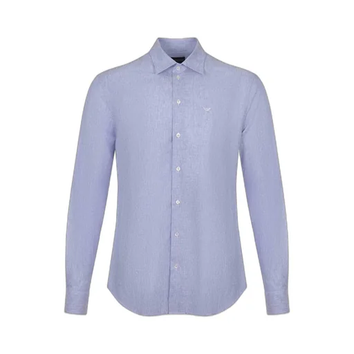Logo Embroidered Striped Shirt
