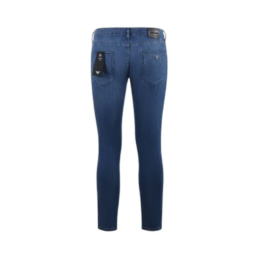 Logo Plaque Slim-Fit Jeans