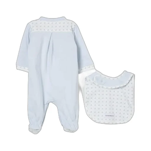 Eagle Printed Crewneck Pajama Set