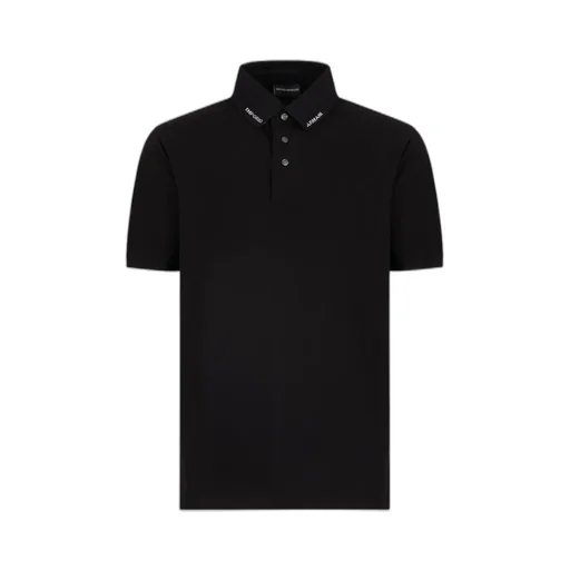 Polo Shirt With Logo Collar