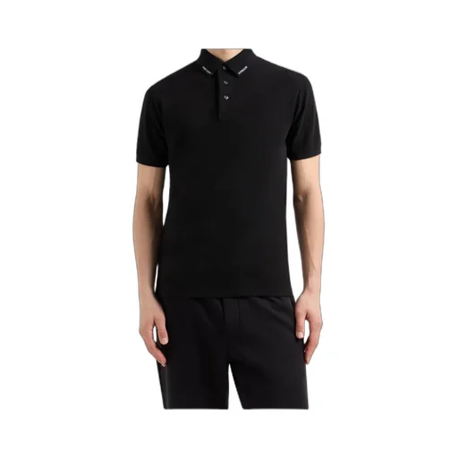 Polo Shirt With Logo Collar
