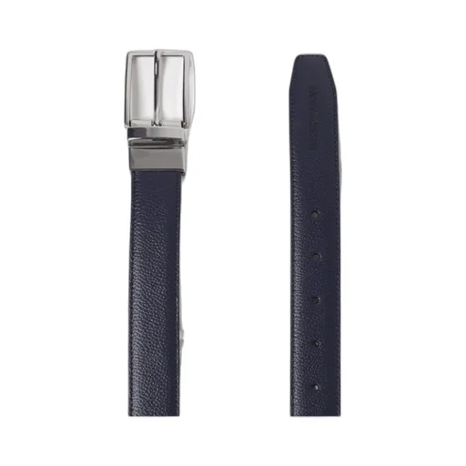 Logo Debossed Buckled Belt
