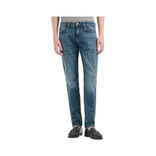 J06 Slim-Fit Washed Denim Jeans