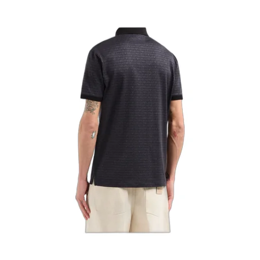Logo-Jacquard Polo Shirt