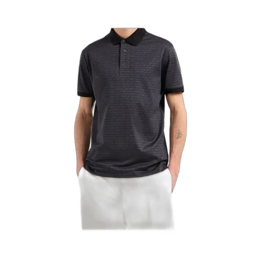Logo-Jacquard Polo Shirt