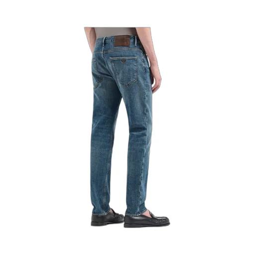 J06 Slim-Fit Washed Denim Jeans