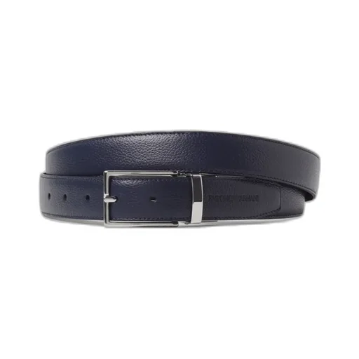 Logo Debossed Buckled Belt