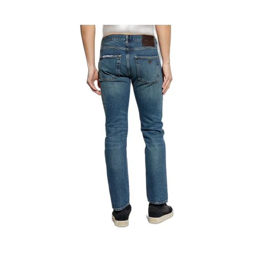 Tapered Leg Jeans