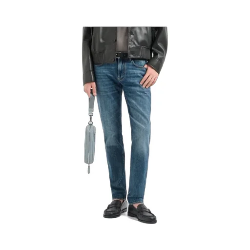 J06 Slim-Fit Washed Denim Jeans