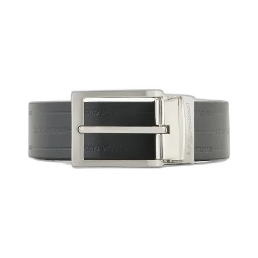 Logo Engraved Buckled Belt