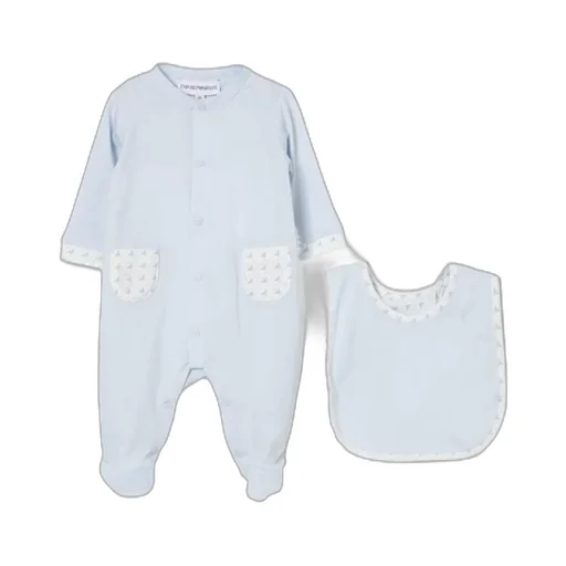Eagle Printed Crewneck Pajama Set