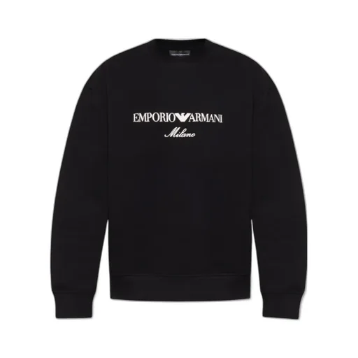 Logo Embroidered Crewneck Sweatshirt