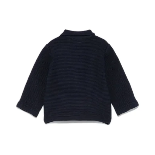 Logo Embroidered Knitted Cardigan