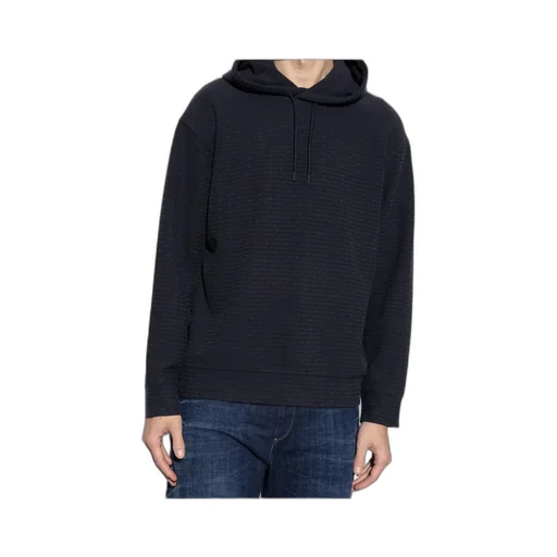 Logo Monogram Draswstring Hoodie