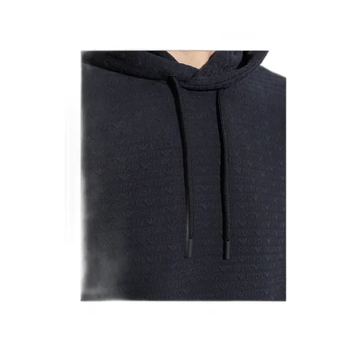 Logo Monogram Draswstring Hoodie