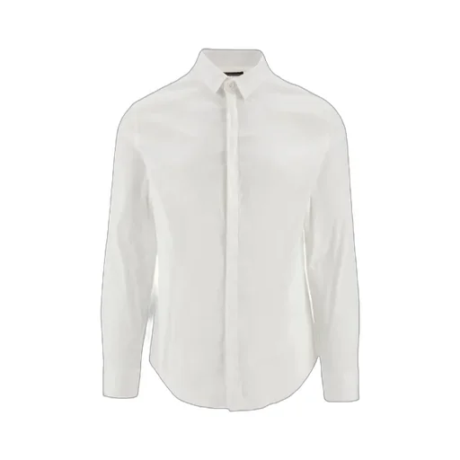 Long Sleeved Button Concealed Shirt