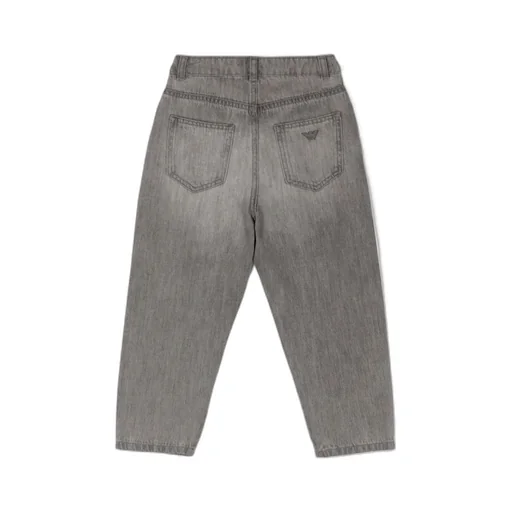 Distressed Tapered Jeans