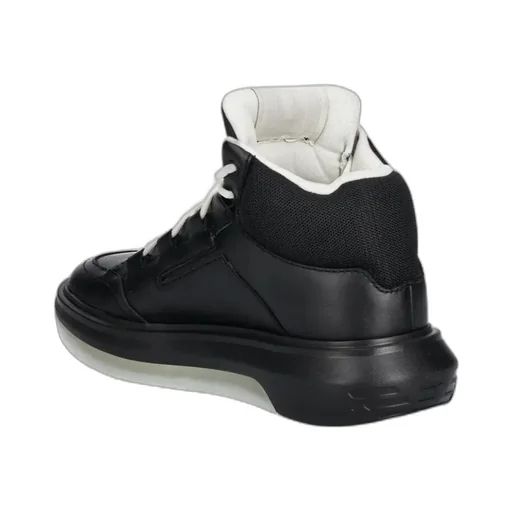 Panelled High-Top Sneakers