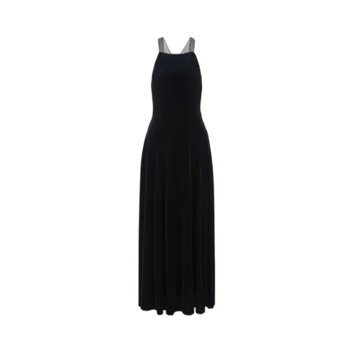 Rhinestone Shoulder Strap Dress