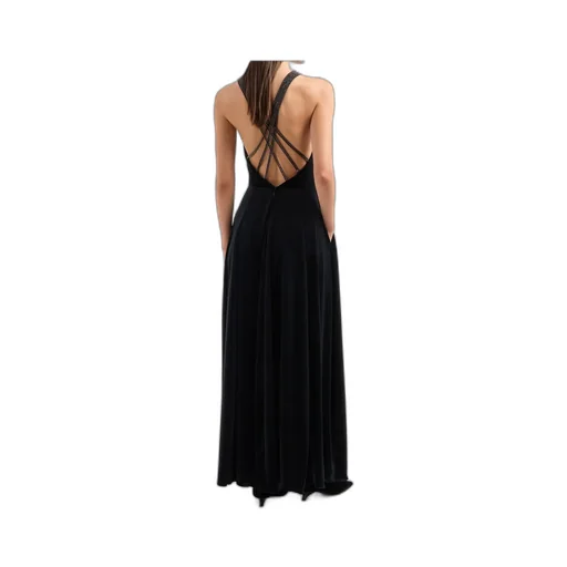 Rhinestone Shoulder Strap Dress