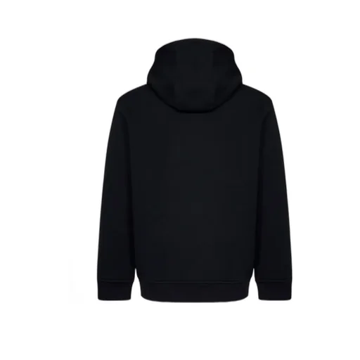 Logo Embroidered Drawstring Hoodie