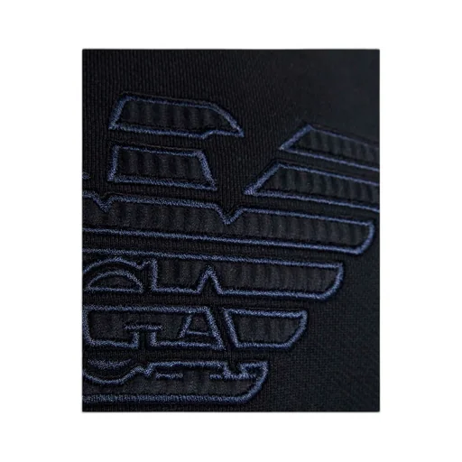 Logo Embroidered Drawstring Hoodie