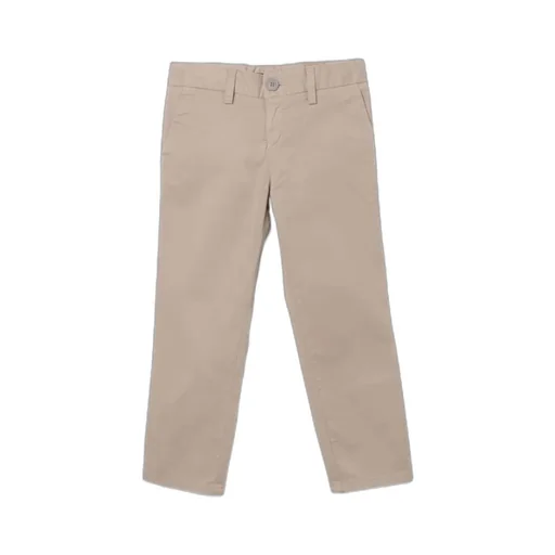 Straight Hem Chino Trousers