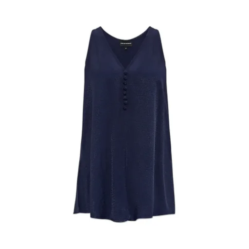Button Detail Sleeveless Top