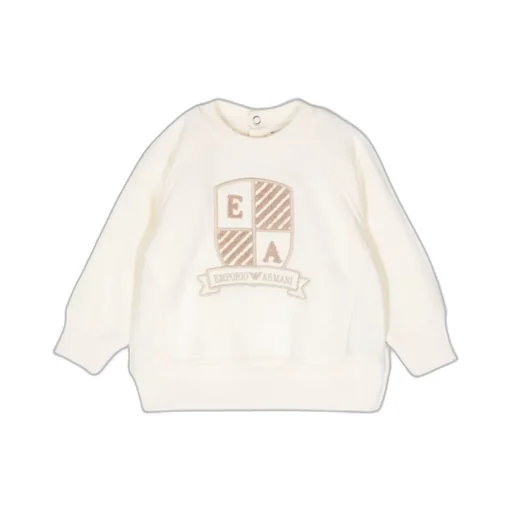 Logo Embroidered Crewneck Sweatshirt