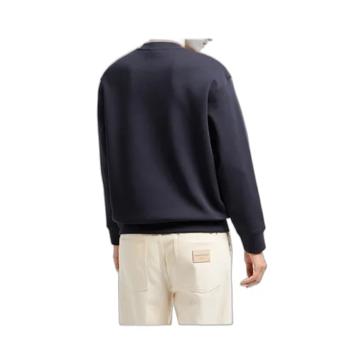 Logo Embroidered Crewneck Sweatshirt