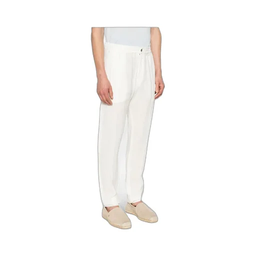 Linen Tapered Trousers