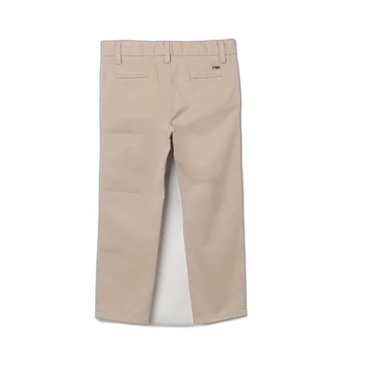Straight Hem Chino Trousers