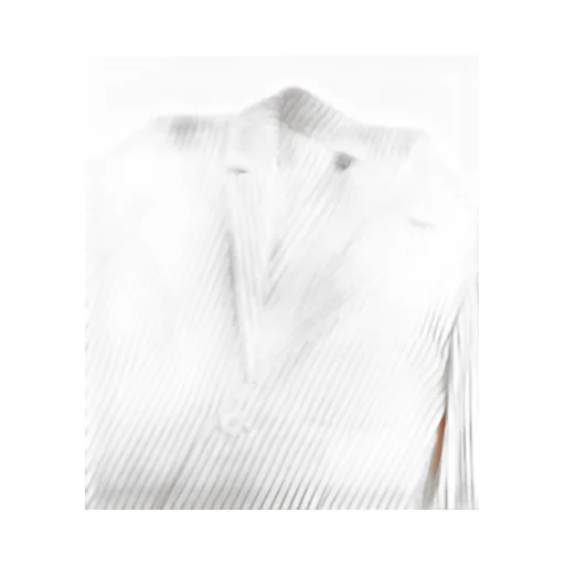 Striped Straight Hem Blazer