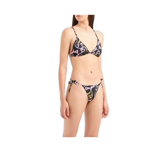 Logo-Print Bikini