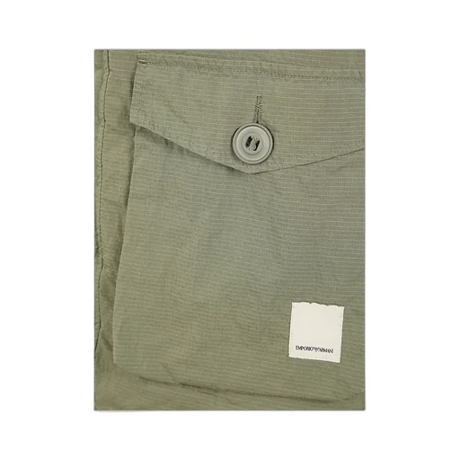 Drawstring Ripstop Hooded Jacket