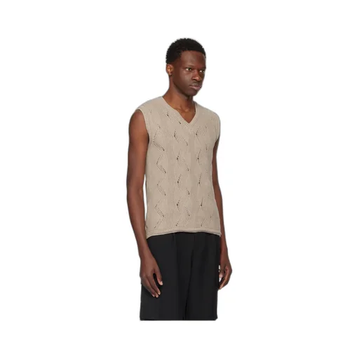 Twisted Knitted Vest
