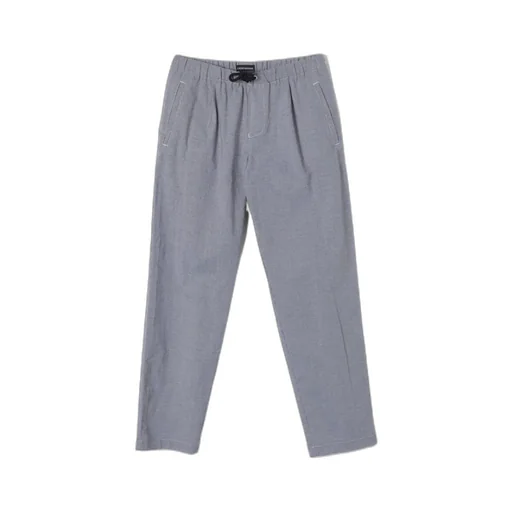 Houndstooth Cotton-Blend Trousers