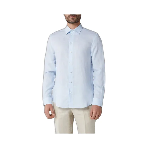 Guru Collar Chambray Shirt
