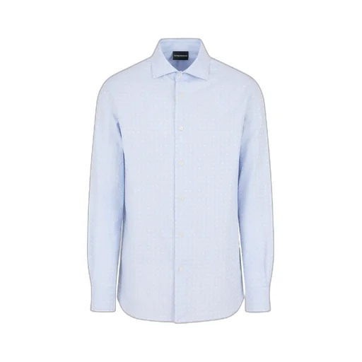 Patterned Jacquard Cotton Shirt