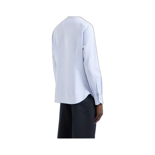 Patterned Jacquard Cotton Shirt