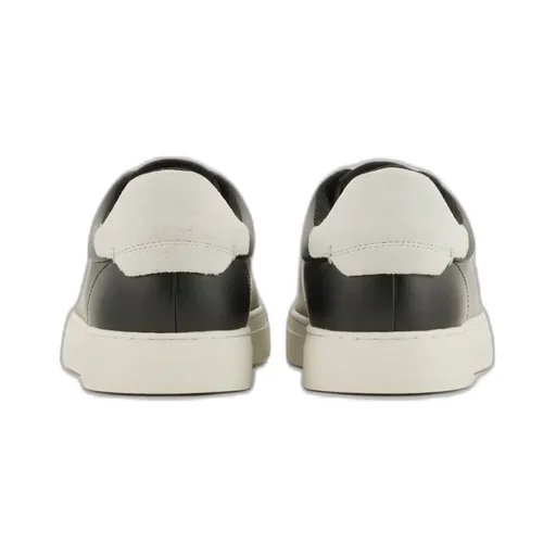 Logo-Perforated Lace-Up Trainers