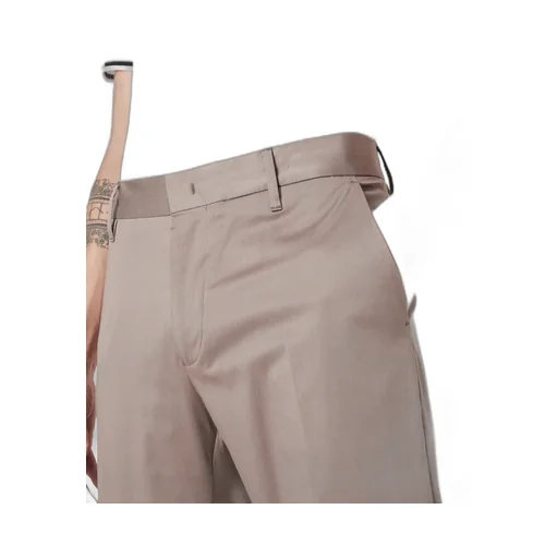 Mid-Rise Tailored Trousers