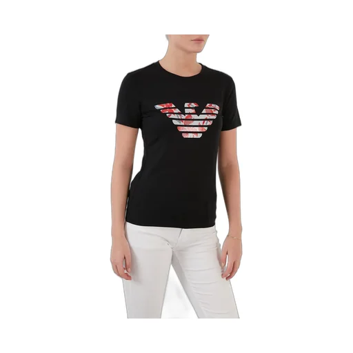 Round Collar Logo T-Shirt