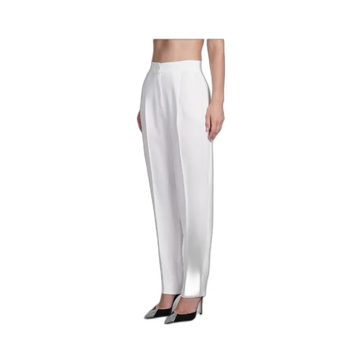 Darted High-Waist Trousers